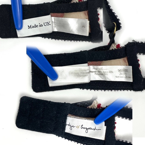 Edge o' Beyond Charlotte Bra size 3 / 30D, 32C, 34B - Picture 6 of 8